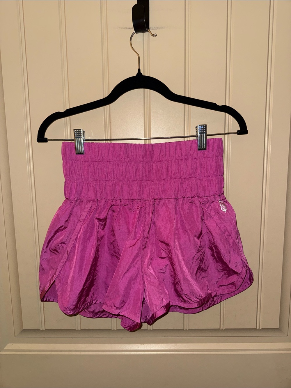 Free People Movement The Way Home Shorts in Foglove Magenta Size Small